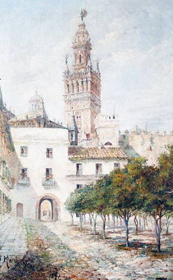La Giralda, Sevilla by José Montenegro Cappell - Auction record, sale price, and art valuation. Compare with similar artists and explore comparable artworks.