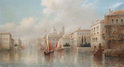 A pair of Venetian capriccio scenes (2) by James Salt - Auction record, sale price, and art valuation. Compare with similar artists and explore comparable artworks.
