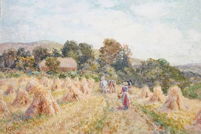 "On Cocking Downs, Midhurst" by James George Bingley - Auction record, sale price, and art valuation. Compare with similar artists and explore comparable artworks.
