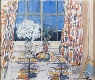 The artist's apartment