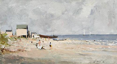 Holiday Beach - Plage de Vacance; In the Estuary (2)