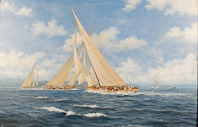 Candida racing on the Clyde