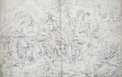 An Allegory of Seasons Flora, Ceres, Bacchus and Saturn by François Boitard - Auction record, sale price, and art valuation. Compare with similar artists and explore comparable artworks.
