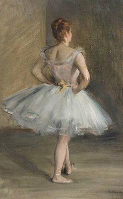 'Danseuse', modelled by Lili Grenier
