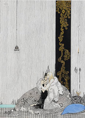 The lad in the bear's skin and the King of Arabia's daughter by Kay Nielsen - Auction record, sale price, and art valuation. Compare with similar artists and explore comparable artworks.