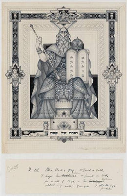 A study for the Hagadah Vorsatz