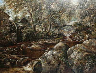 A watermill in Wales