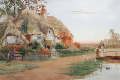 The old homestead, Bedfordshire by Arthur Stanley Wilkinson - Auction record, sale price, and art valuation. Compare with similar artists and explore comparable artworks.