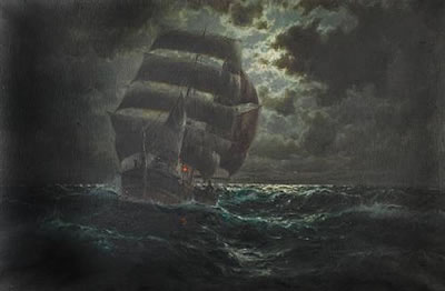 Sample artwork by Martin Franz Glusing (1885 - 1956), known for painting - View similar artists and auction records