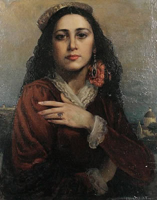 Portrait of a Spanish woman