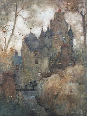 Guarding the castle by James Garden Laing - Auction record, sale price, and art valuation. Compare with similar artists and explore comparable artworks.