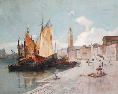 A Venetian harbour