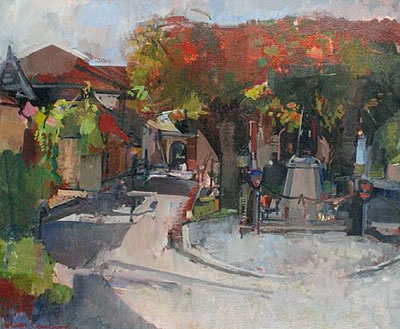 Sample artwork by Oliver Campion (1928 - 2000), known for painting - View similar artists and auction records