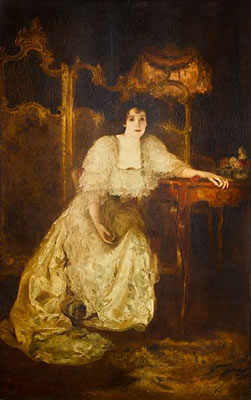 Portrait of Mrs Patrick Campbell as Paula Tanqueray
