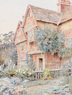Surrey farmhouse; Bray, Berks; At West Meon, Hants (set of 3)