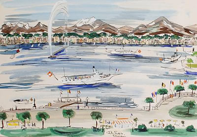 "Lac Leman, Geneva"
