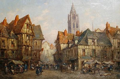 At Caudebec, Normandy