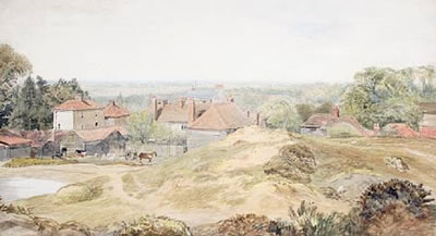 Landscape, probably Frognal by Francis Oliver Finch - Auction record, sale price, and art valuation. Compare with similar artists and explore comparable artworks.