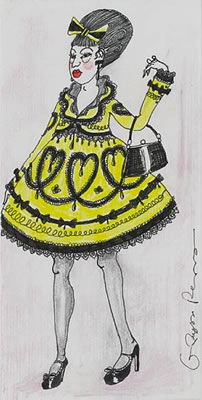 Portrait of Grayson Perry: Self-portrait