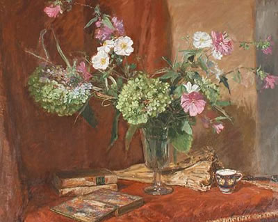 Sample artwork by John Linfield (Born 1930), known for painting - View similar artists and auction records