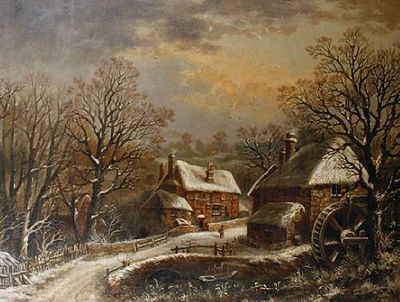 Winter landscape by William Thomas Such - Auction record, sale price, and art valuation. Compare with similar artists and explore comparable artworks.