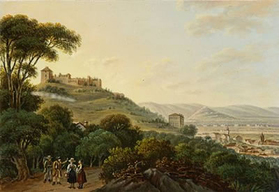 Vues Pittoresques dans la haute Italie (set of 8)