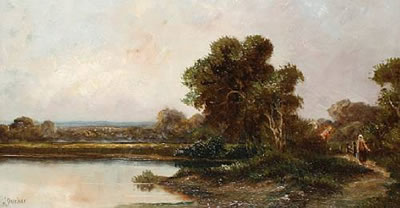 River landscapes (a pair)