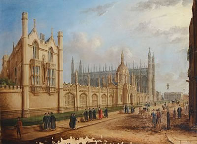The Provost's Lodge, Kings College, Cambridge; View of Kings College, Cambridge