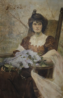 Portrait of Ella King-Hall