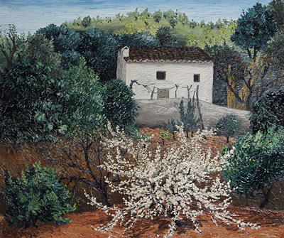 Sample artwork by Basil Jonzen (1913 - 1967), known for painting - View similar artists and auction records