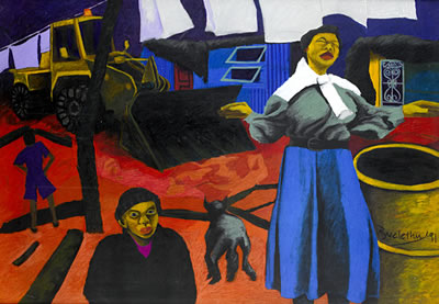 Demolition by Zwelethu Mthethwa - Auction record, sale price, and art valuation. Compare with similar artists and explore comparable artworks.
