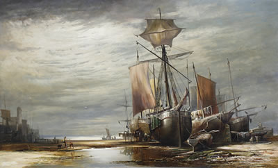 Early morning, Scarborough by Joseph Wrightson McIntyre - Auction record, sale price, and art valuation. Compare with similar artists and explore comparable artworks.
