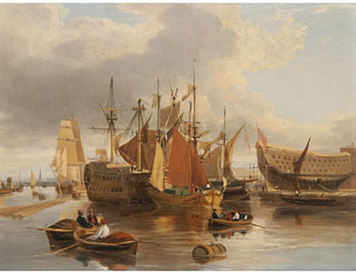 Sample artwork by George Vincent (1796 - 1831), known for landscape, figure, genre painting - View similar artists and auction records
