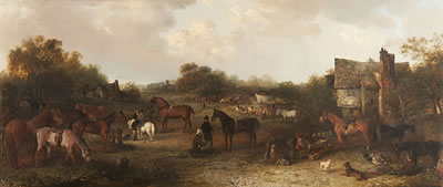 "Wool Pit Fair, Portrait of Mr R E Lofft Esq, etc"