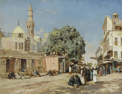 The market place, Boulac, Cairo