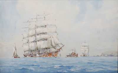 Clipper ships, a pair
