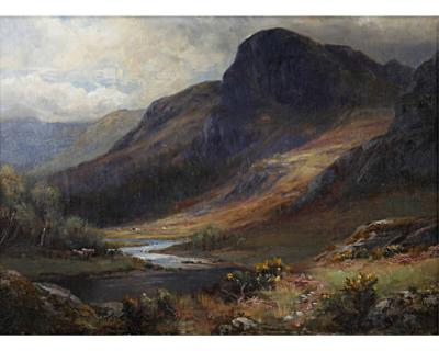 Borrowdale, Cumberland; Raven Crag, Cumberland, a pair
