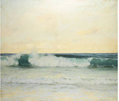 Breaking wave