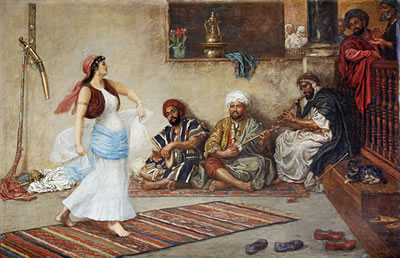 An Eastern dance