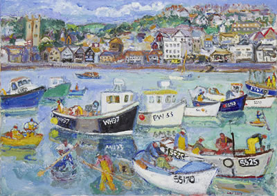 Fishermen Coming Home