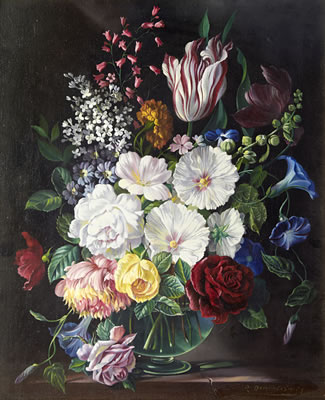 Still life of flowers