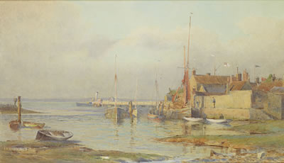 "Evening, Yarmouth, I.W." by Alma Burlton Cull - Auction record, sale price, and art valuation. Compare with similar artists and explore comparable artworks.