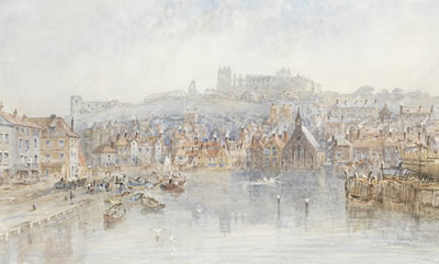 The upper harbour, Whitby