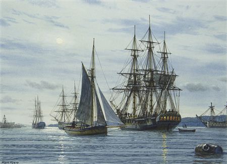 Moonlight on the Hamoaze