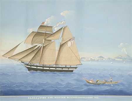 The Eliza off Naples
