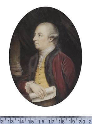 Thomas Pennant (1726-1798), wearing crimson coat