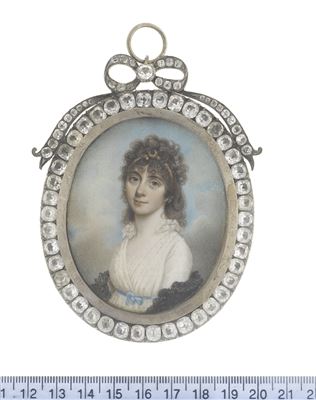 A Lady, wearing white embroidered dress by William Armfield Hobday - Auction record, sale price, and art valuation. Compare with similar artists and explore comparable artworks.