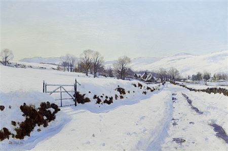 Winter time by John Howard Lyon - Auction record, sale price, and art valuation. Compare with similar artists and explore comparable artworks.