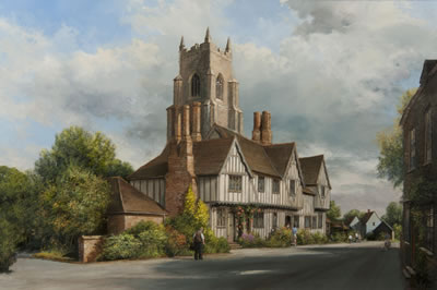 Stoke by Nayland by Clive Madgwick - Auction record, sale price, and art valuation. Compare with similar artists and explore comparable artworks.