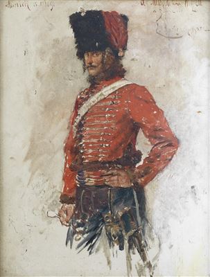 Portrait of a soldier